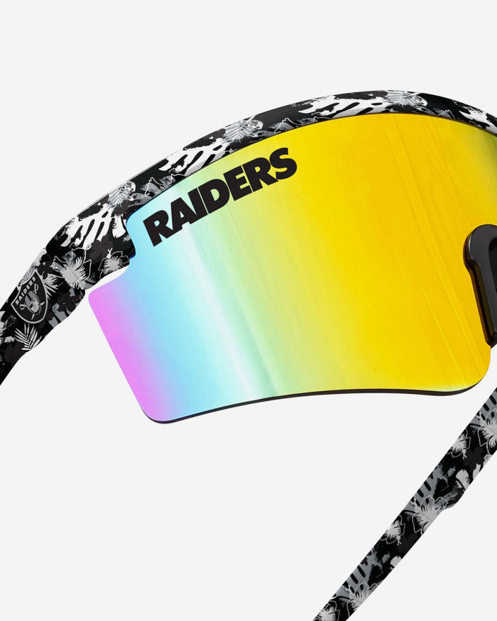 Las Vegas Raiders Floral Large Frame Sunglasses FOCO - FOCO.com