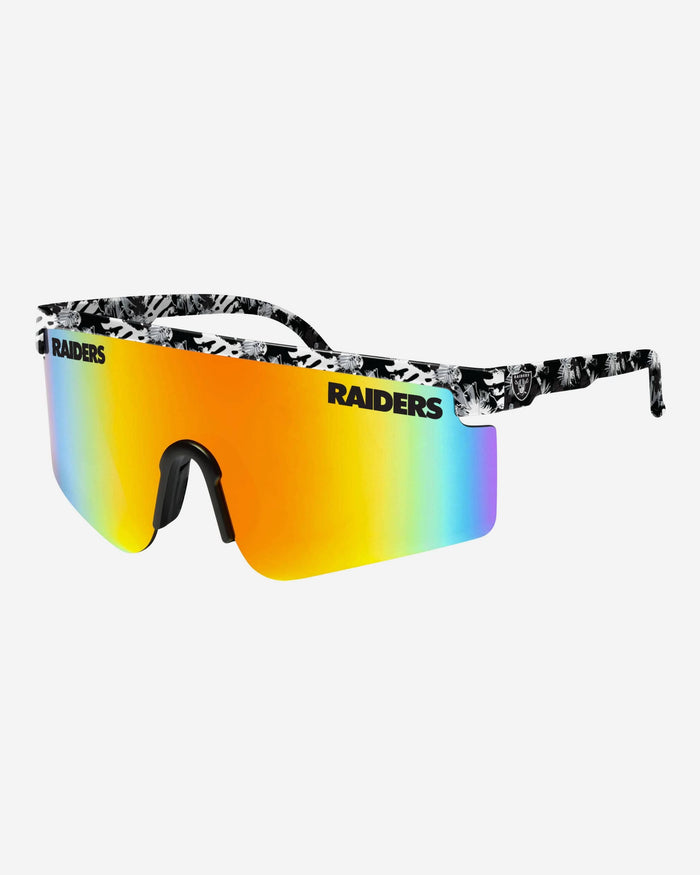 Las Vegas Raiders Floral Large Frame Sunglasses FOCO - FOCO.com