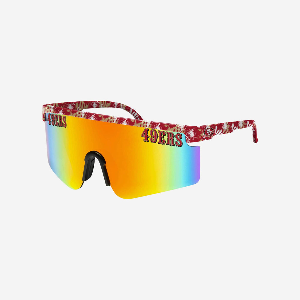 San Francisco 49ers Floral Large Frame Sunglasses FOCO - FOCO.com