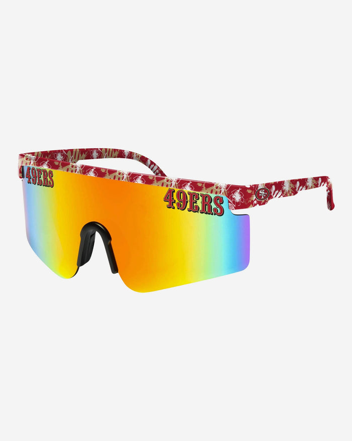 San Francisco 49ers Floral Large Frame Sunglasses FOCO - FOCO.com