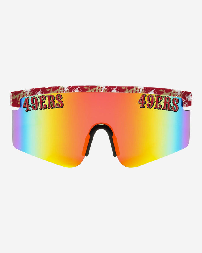 San Francisco 49ers Floral Large Frame Sunglasses FOCO - FOCO.com