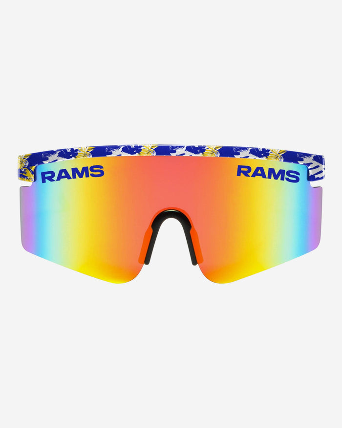 Los Angeles Rams Floral Large Frame Sunglasses FOCO - FOCO.com