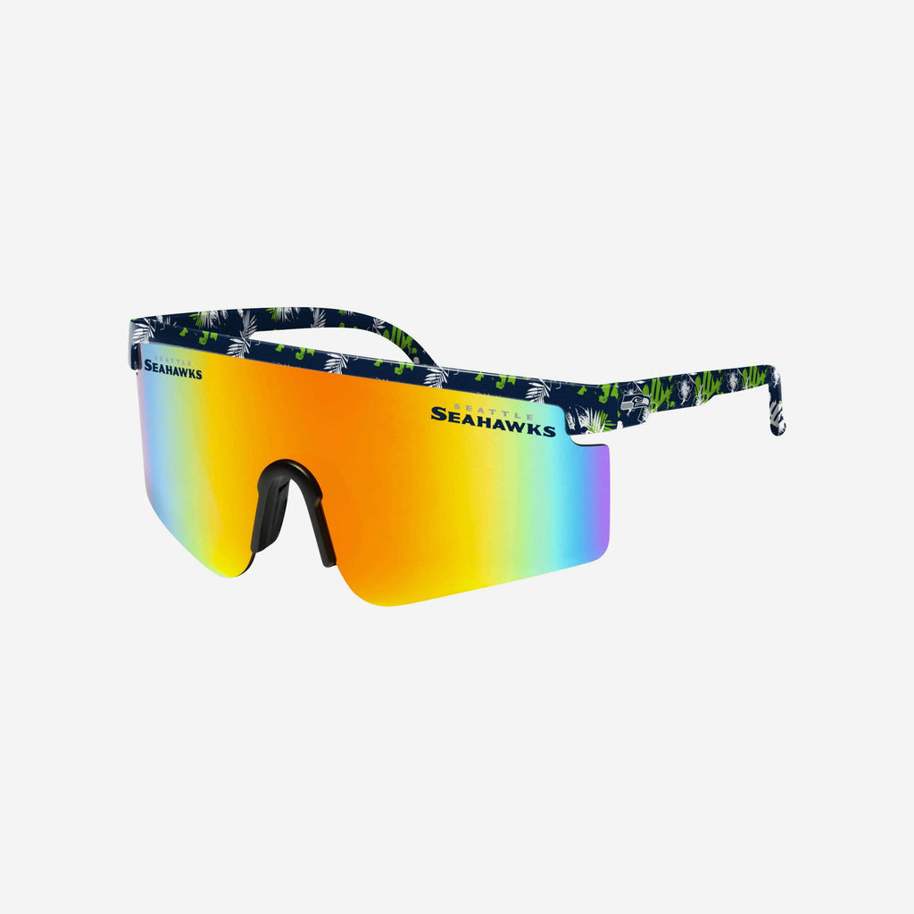 Seattle Seahawks Floral Large Frame Sunglasses FOCO - FOCO.com