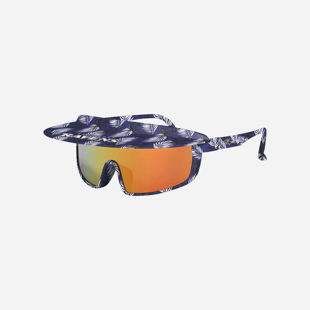 Baltimore Ravens Floral Visor Sunglasses FOCO - FOCO.com
