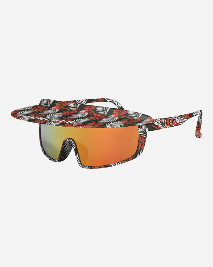 Cincinnati Bengals Floral Visor Sunglasses FOCO - FOCO.com