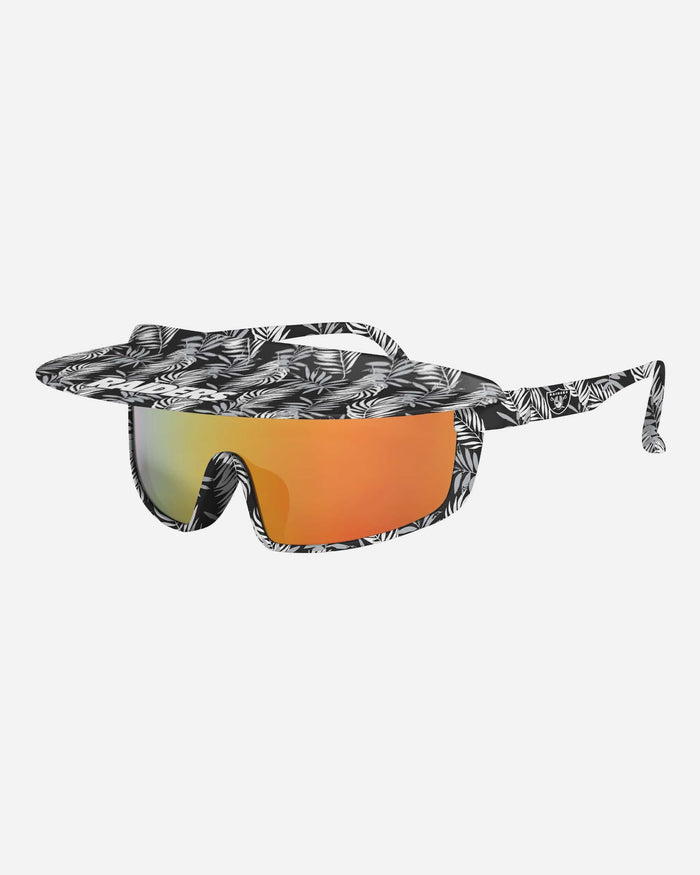 Las Vegas Raiders Floral Visor Sunglasses FOCO - FOCO.com