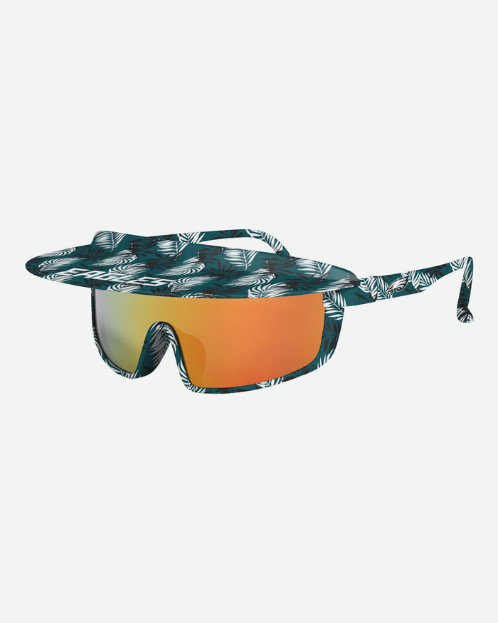 Philadelphia Eagles Floral Visor Sunglasses FOCO - FOCO.com