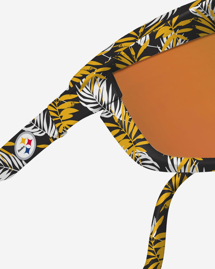Pittsburgh Steelers Floral Visor Sunglasses FOCO - FOCO.com
