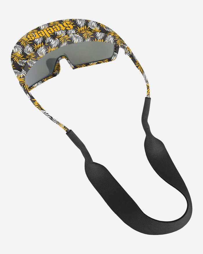 Pittsburgh Steelers Floral Visor Sunglasses FOCO - FOCO.com