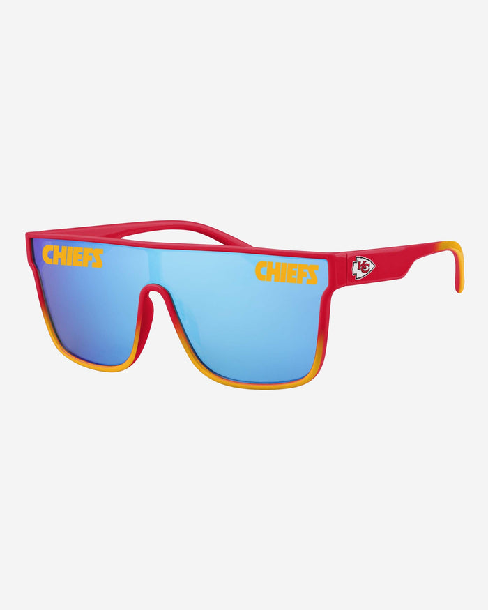 Kansas City Chiefs Gradient Overtime Sunglasses FOCO - FOCO.com