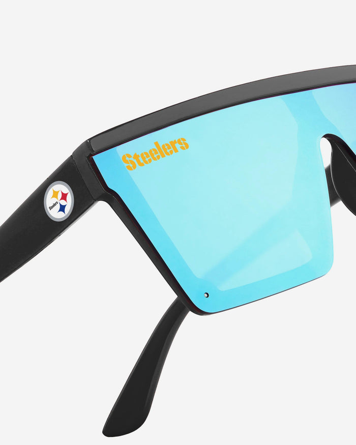 Pittsburgh Steelers Square Flat Top Sunglasses FOCO - FOCO.com
