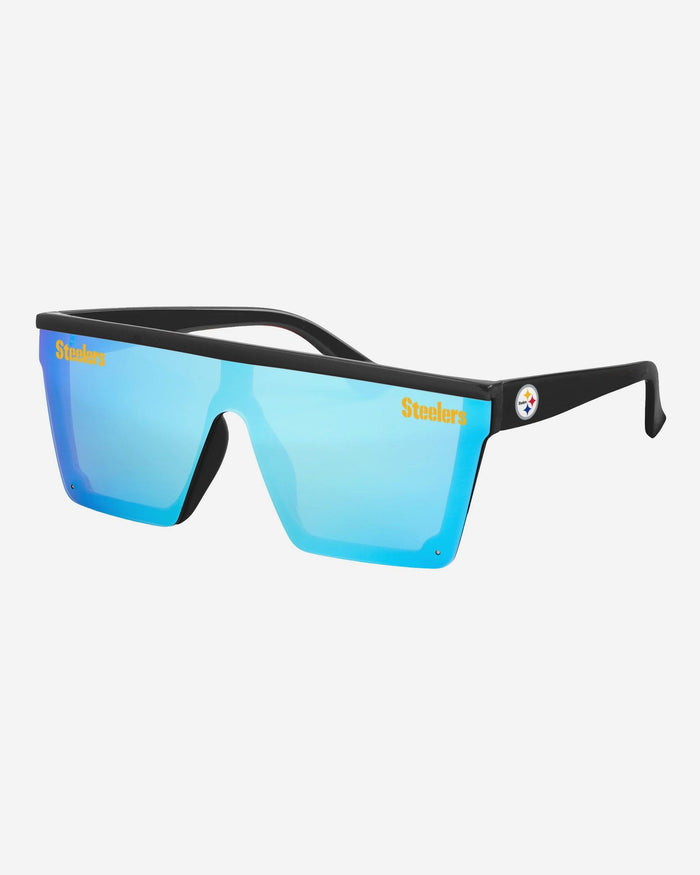 Pittsburgh Steelers Square Flat Top Sunglasses FOCO - FOCO.com