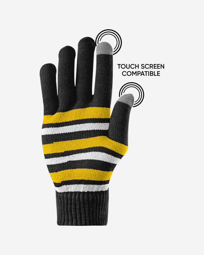 Iowa Hawkeyes Stretch Gloves FOCO - FOCO.com