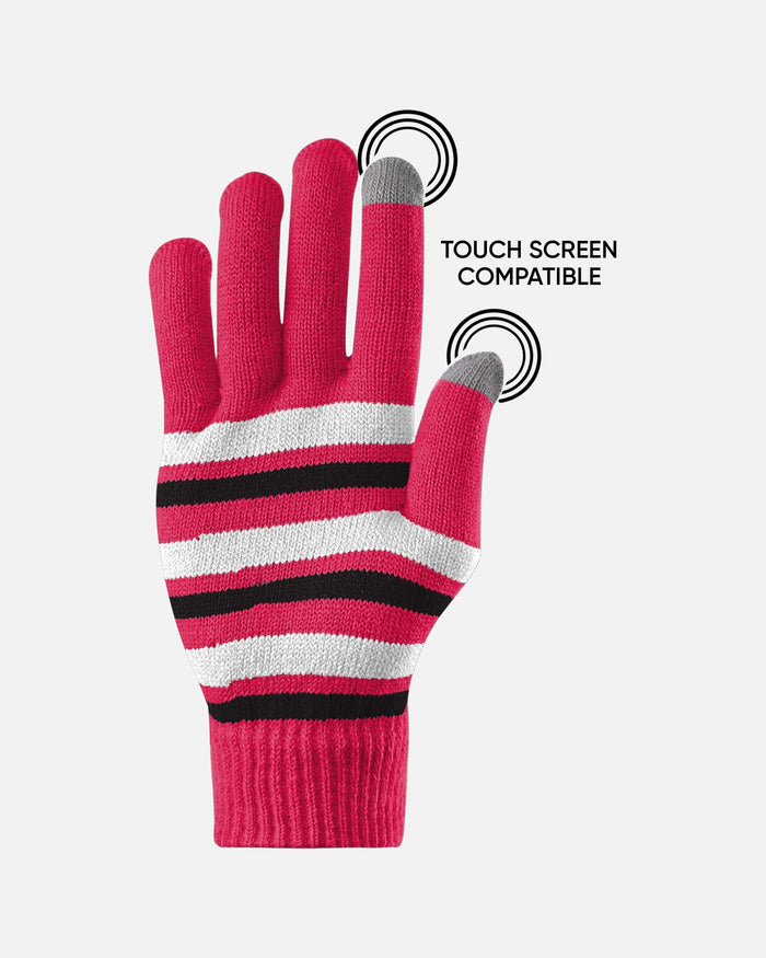 Wisconsin Badgers Stretch Gloves FOCO - FOCO.com