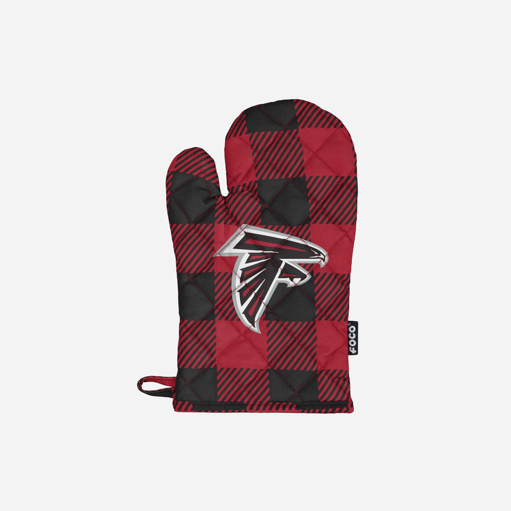 Atlanta Falcons Plaid Oven Mitt FOCO - FOCO.com