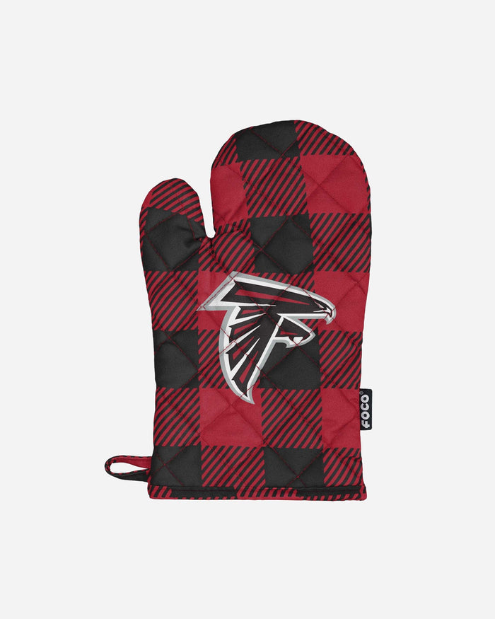 Atlanta Falcons Plaid Oven Mitt FOCO - FOCO.com