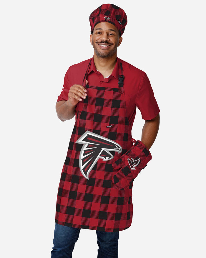 Atlanta Falcons Plaid Oven Mitt FOCO - FOCO.com