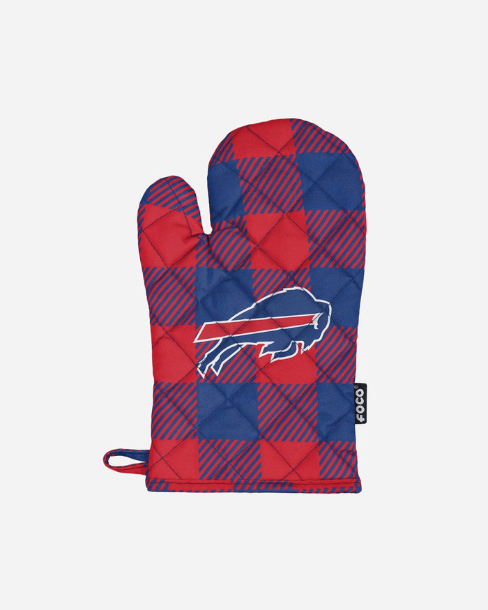 Buffalo Bills Plaid Oven Mitt FOCO - FOCO.com