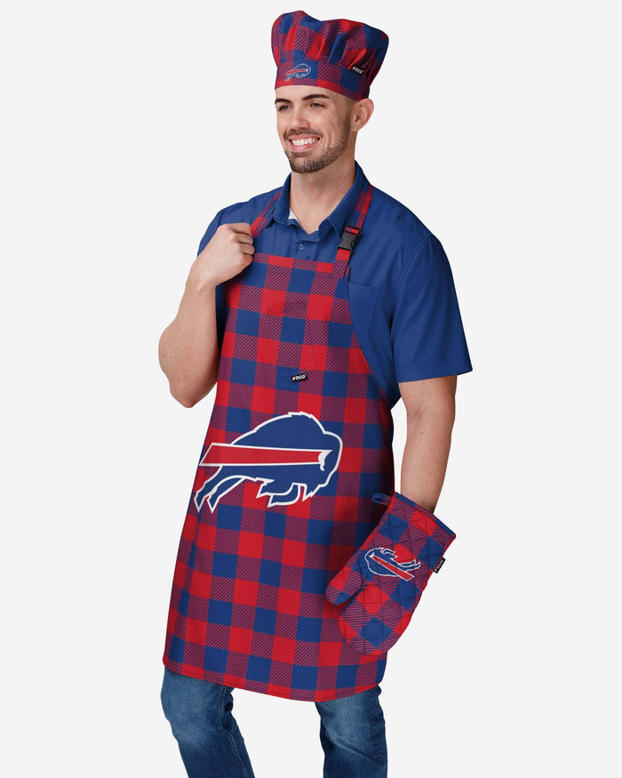 Buffalo Bills Plaid Oven Mitt FOCO - FOCO.com