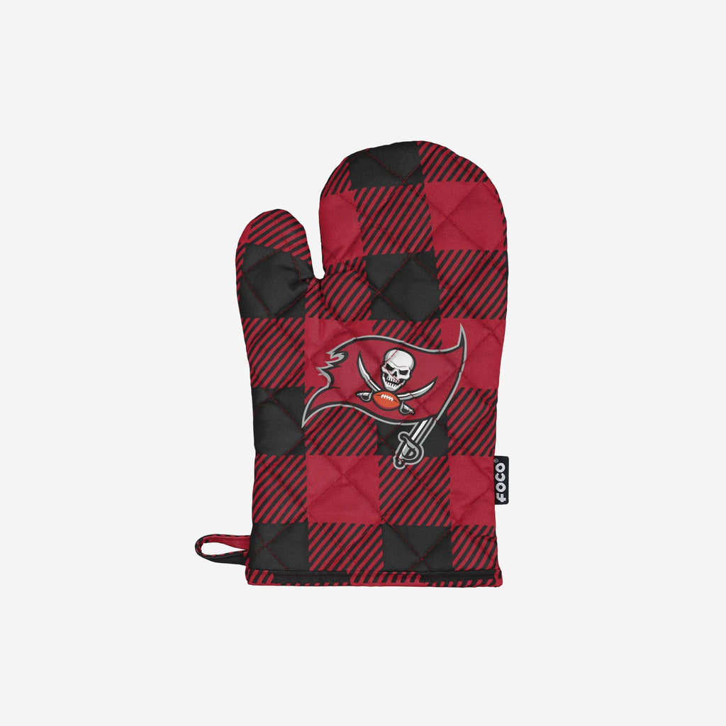 Tampa Bay Buccaneers Plaid Oven Mitt FOCO - FOCO.com