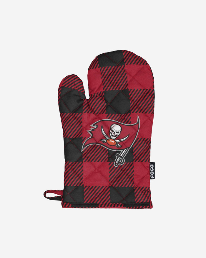 Tampa Bay Buccaneers Plaid Oven Mitt FOCO - FOCO.com