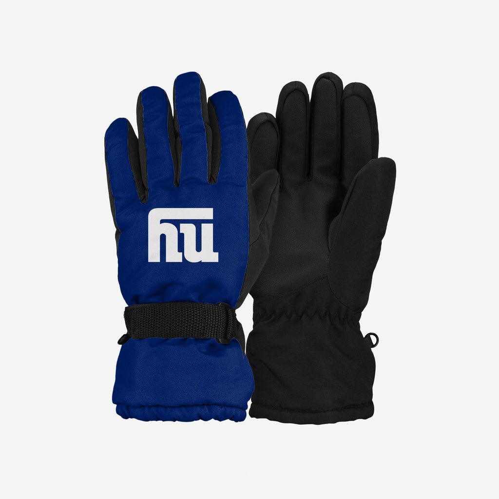 New York Giants Big Logo Insulated Gloves FOCO S/M - FOCO.com