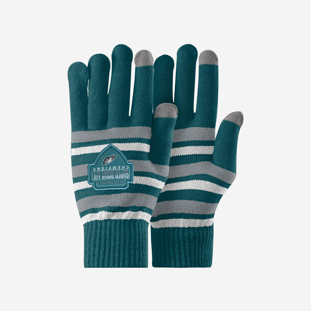 Philadelphia Eagles Super Bowl LIX Champions Stretch Glove FOCO - FOCO.com