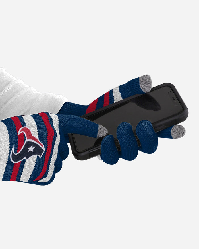 Houston Texans Stretch Gloves FOCO - FOCO.com