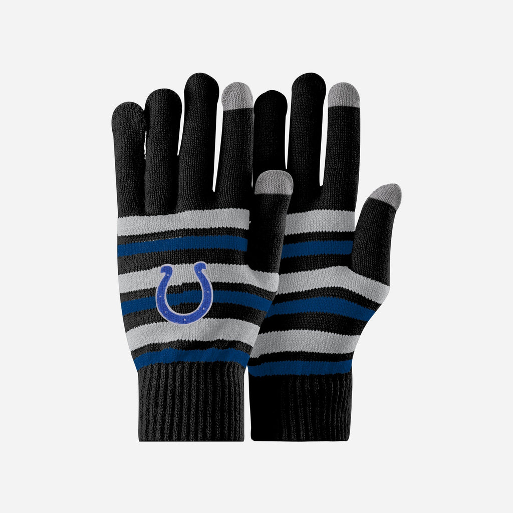 Indianapolis Colts Stretch Gloves FOCO - FOCO.com