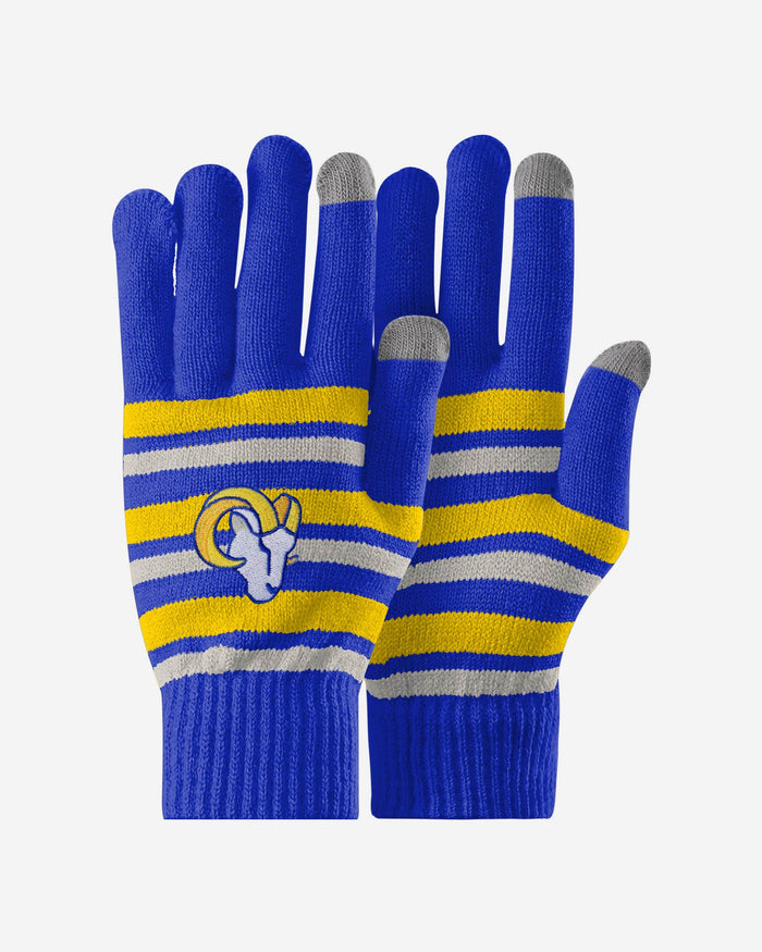 Los Angeles Rams Stretch Gloves FOCO - FOCO.com