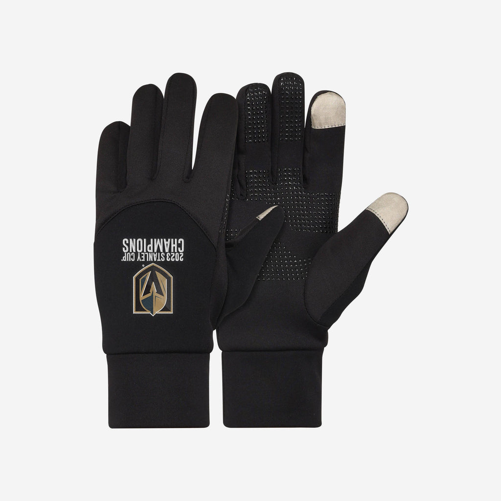 Vegas Golden Knights 2023 Stanley Cup Champions Neoprene Gloves FOCO - FOCO.com