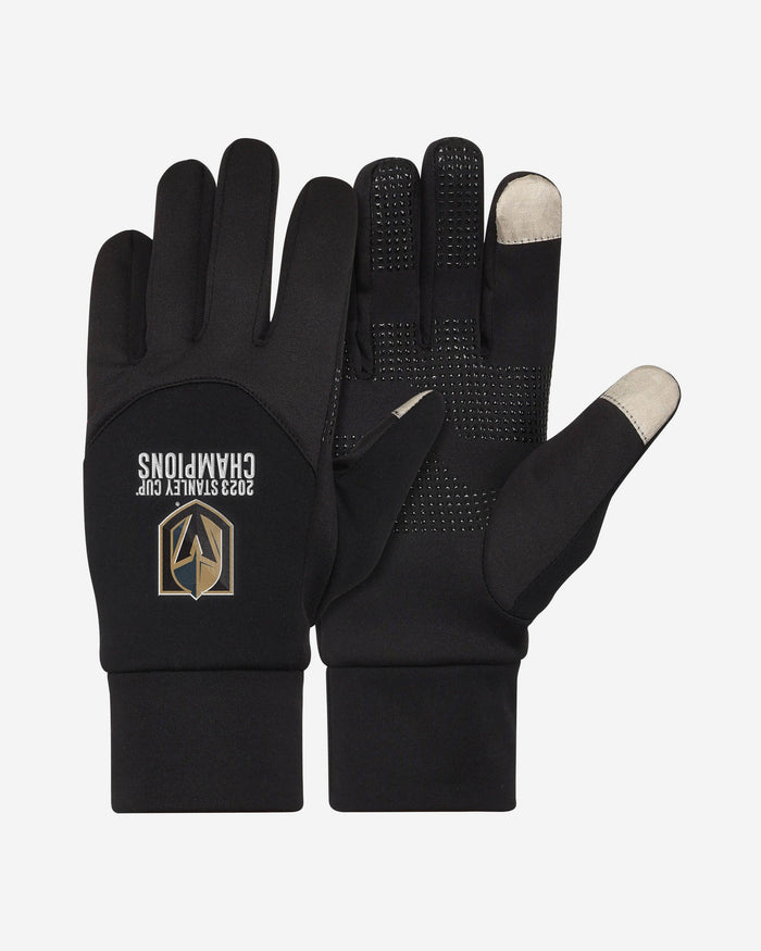 Vegas Golden Knights 2023 Stanley Cup Champions Neoprene Gloves FOCO - FOCO.com