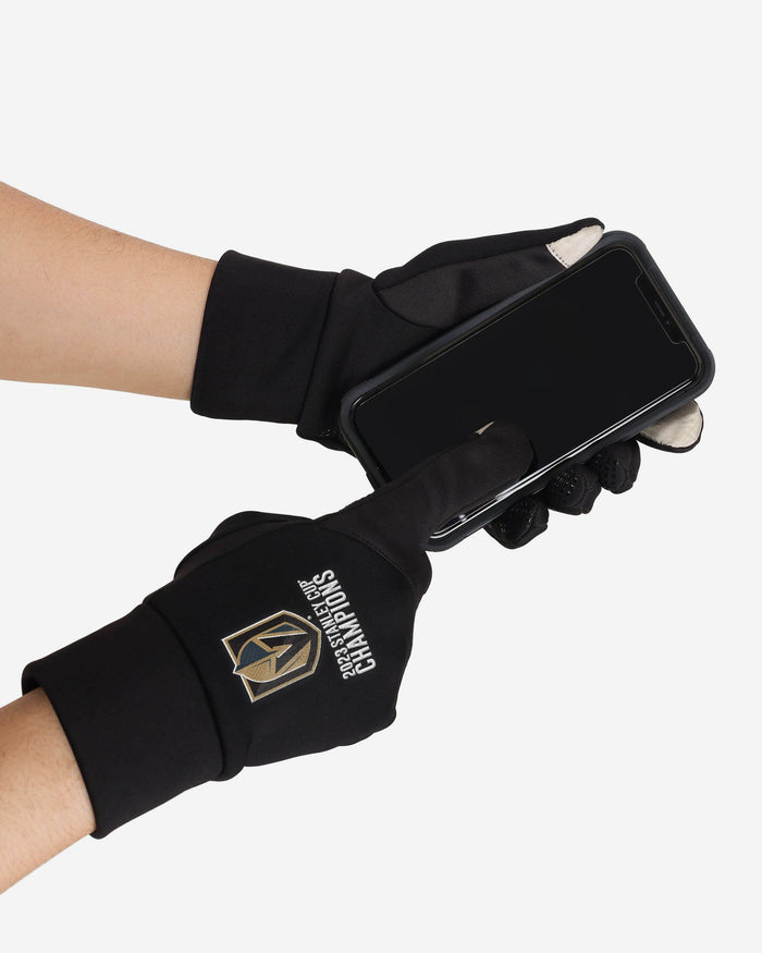 Vegas Golden Knights 2023 Stanley Cup Champions Neoprene Gloves FOCO - FOCO.com