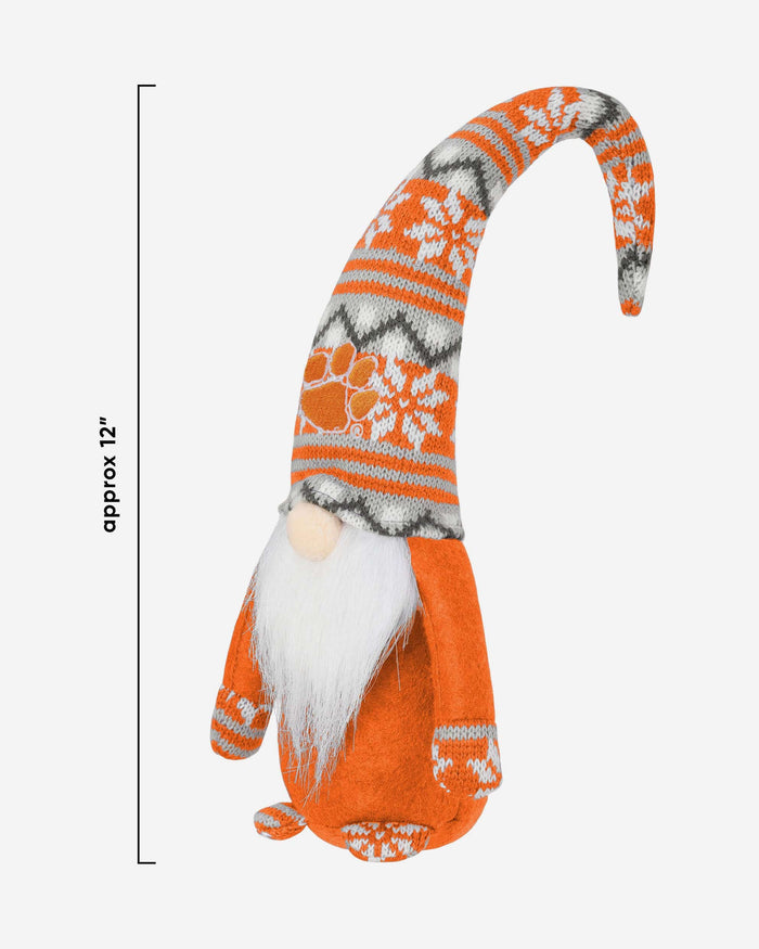 Clemson Tigers Bent Hat Plush Gnome FOCO - FOCO.com