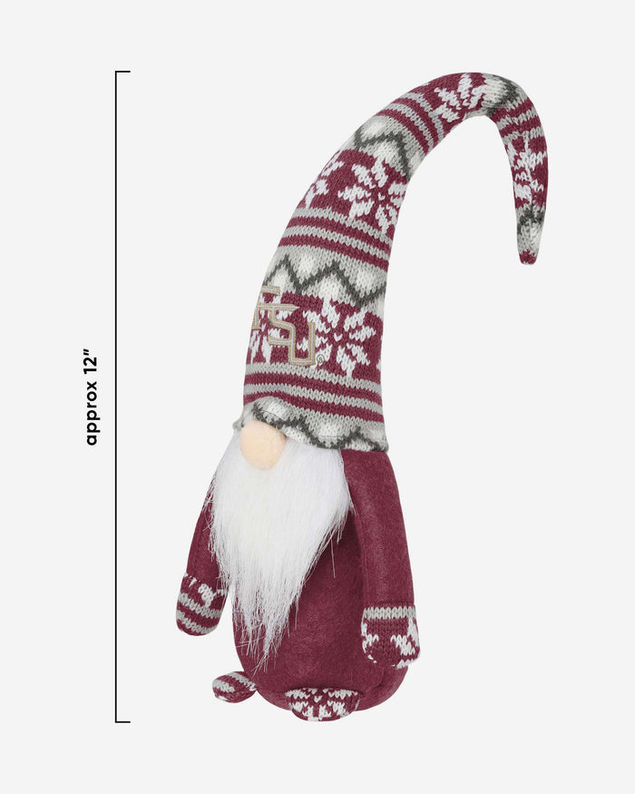 Florida State Seminoles Bent Hat Plush Gnome FOCO - FOCO.com