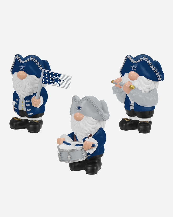 Dallas Cowboys 3 Pack Americana Mini Gnome Set FOCO - FOCO.com
