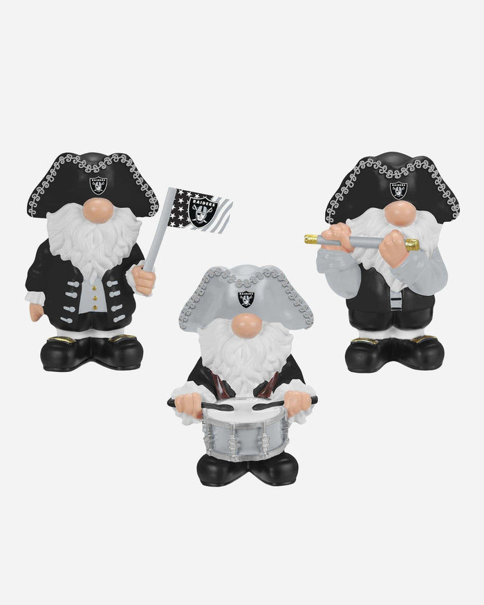 Las Vegas Raiders 3 Pack Americana Mini Gnome Set FOCO - FOCO.com