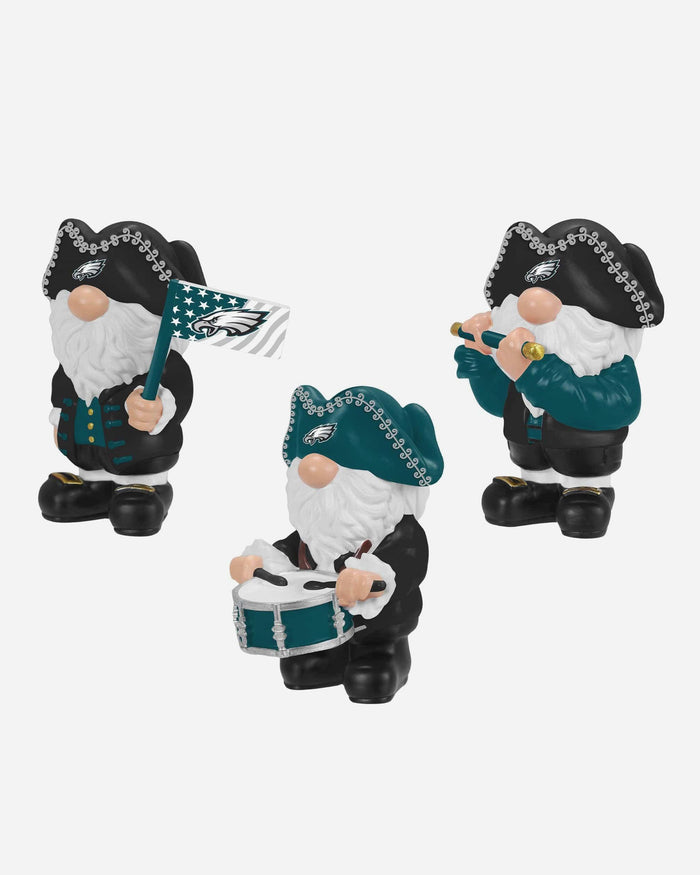 Philadelphia Eagles 3 Pack Americana Mini Gnome Set FOCO - FOCO.com