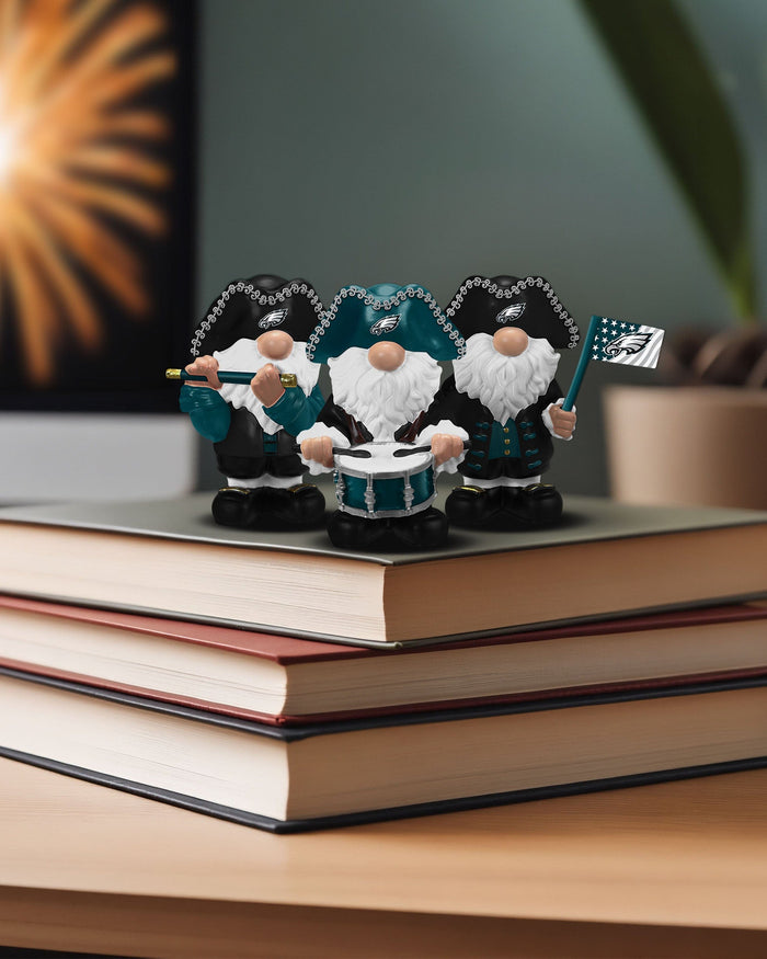 Philadelphia Eagles 3 Pack Americana Mini Gnome Set FOCO - FOCO.com