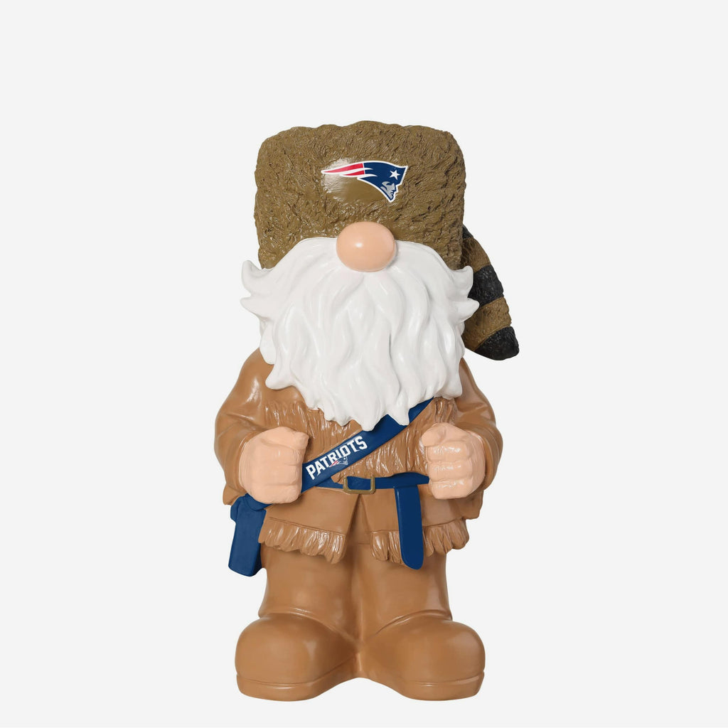 New England Patriots Frontiersman Americana Gnome FOCO - FOCO.com