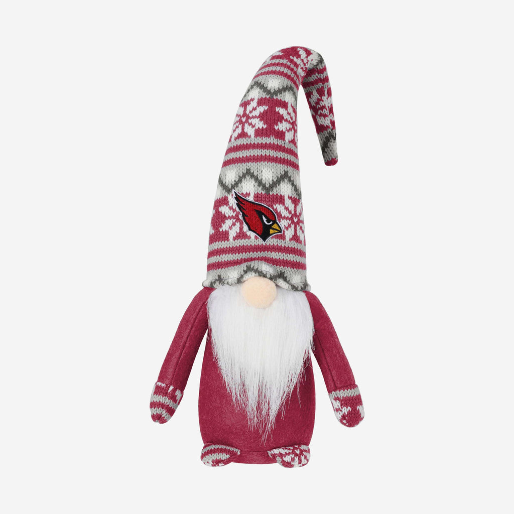 Arizona Cardinals Bent Hat Plush Gnome FOCO - FOCO.com