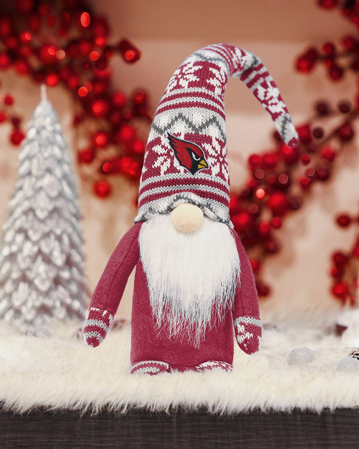 Arizona Cardinals Bent Hat Plush Gnome FOCO - FOCO.com