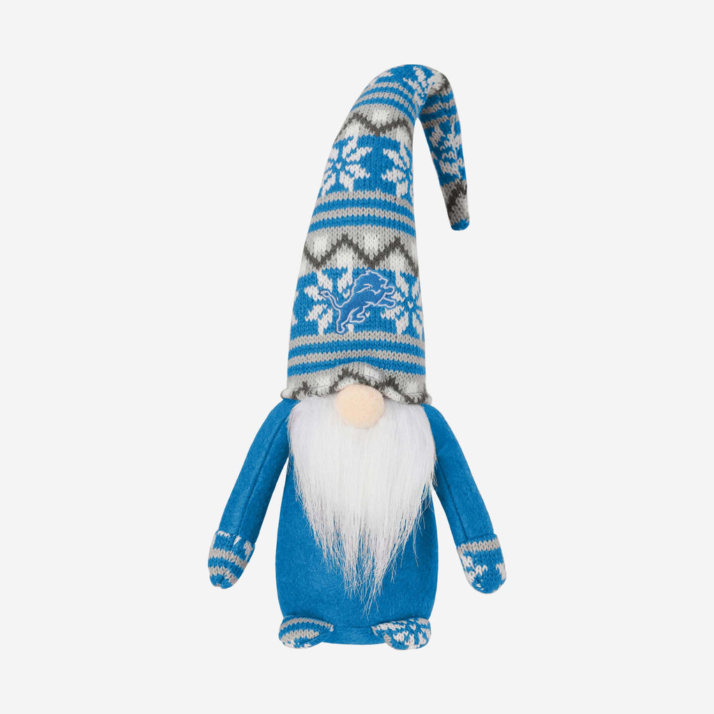 Detroit Lions Bent Hat Plush Gnome FOCO - FOCO.com