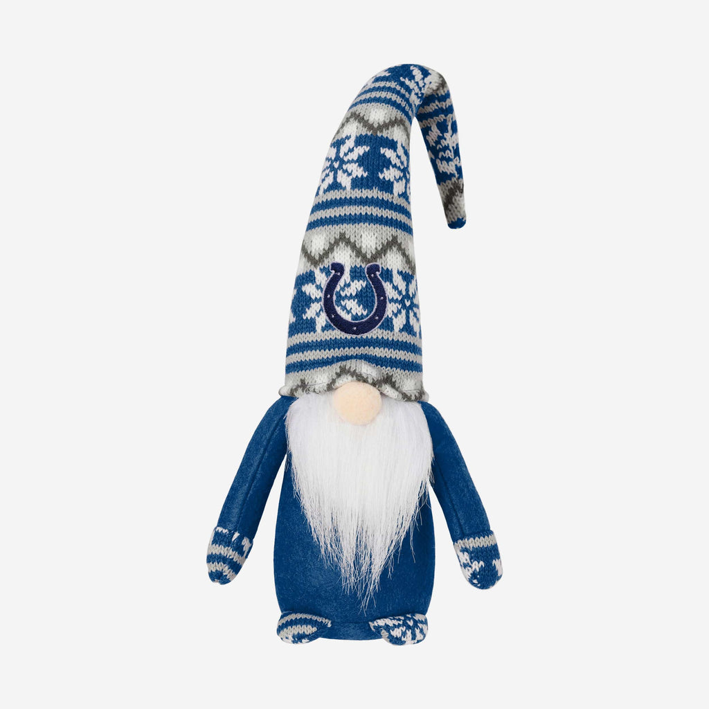 Indianapolis Colts Bent Hat Plush Gnome FOCO - FOCO.com