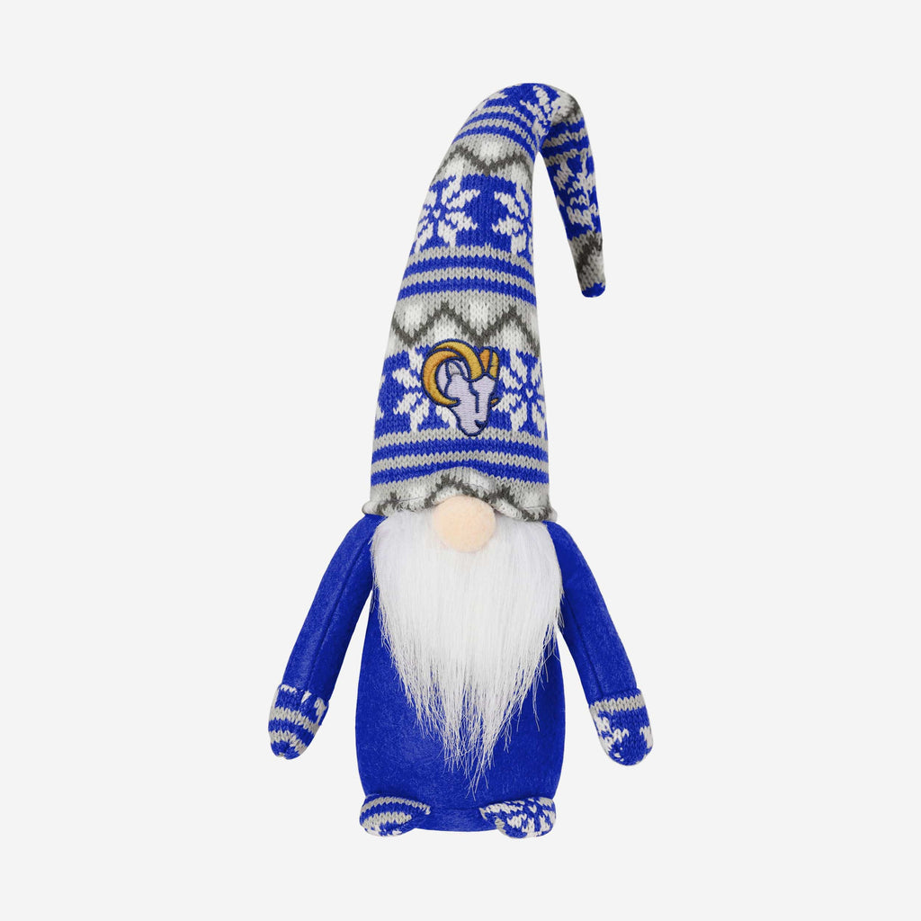 Los Angeles Rams Bent Hat Plush Gnome FOCO - FOCO.com