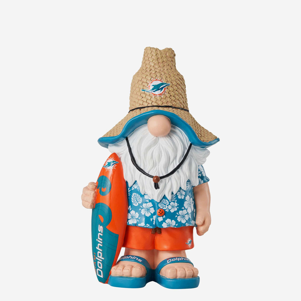 Miami Dolphins Thematic Gnome FOCO - FOCO.com