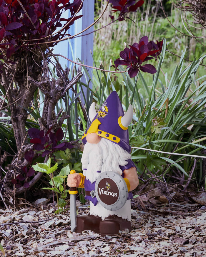 Minnesota Vikings Thematic Gnome FOCO - FOCO.com