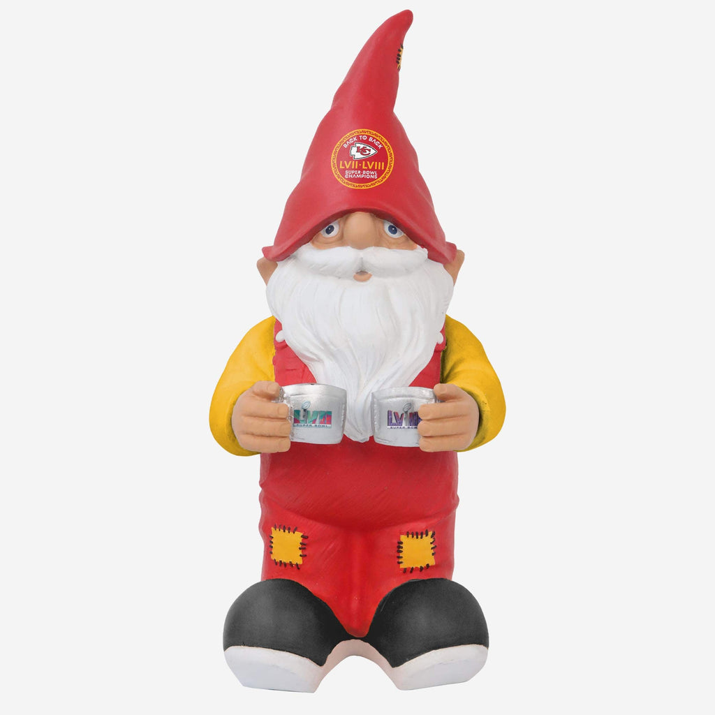 Kansas City Chiefs Super Bowl LVIII Champions Gnome FOCO - FOCO.com