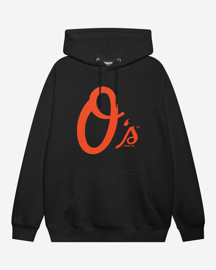 Baltimore Orioles Alternate Logo Hoodie FOCO Black S - FOCO.com