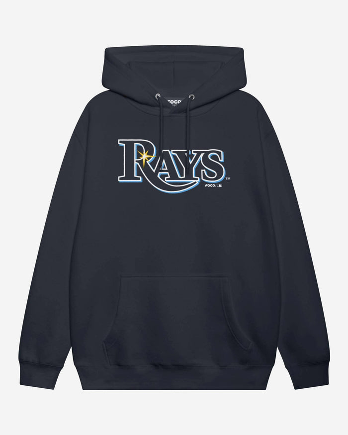 Tampa Bay Rays 2009 Alternate Logo Hoodie FOCO Navy S - FOCO.com